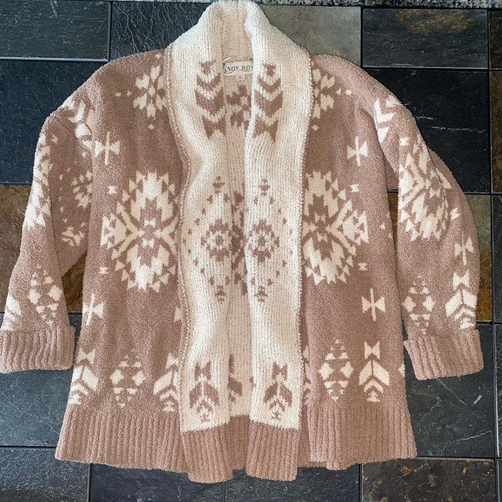 Sherpa cardigan